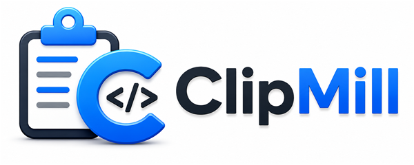 ClipMill logo